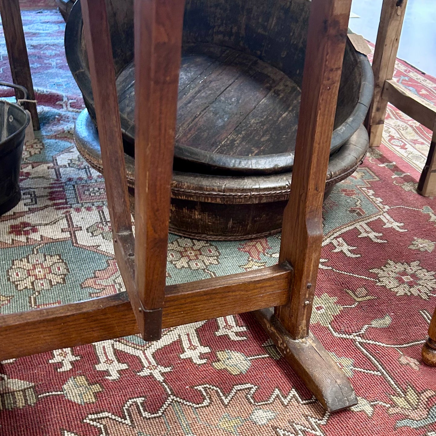 Antique French Folding Vendange (Wine Tasting) Table
France, circa 1850-1890