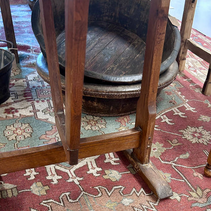 Antique French Folding Vendange (Wine Tasting) Table
France, circa 1850-1890