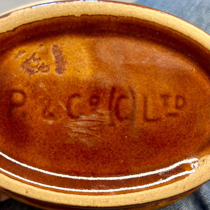 Vintage English Stoneware Baking Dish – P & C (C) Ltd