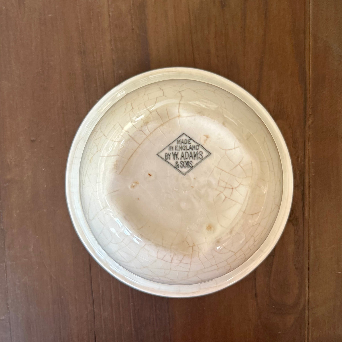 Antique Traditional English ironstone Pudding Bowls