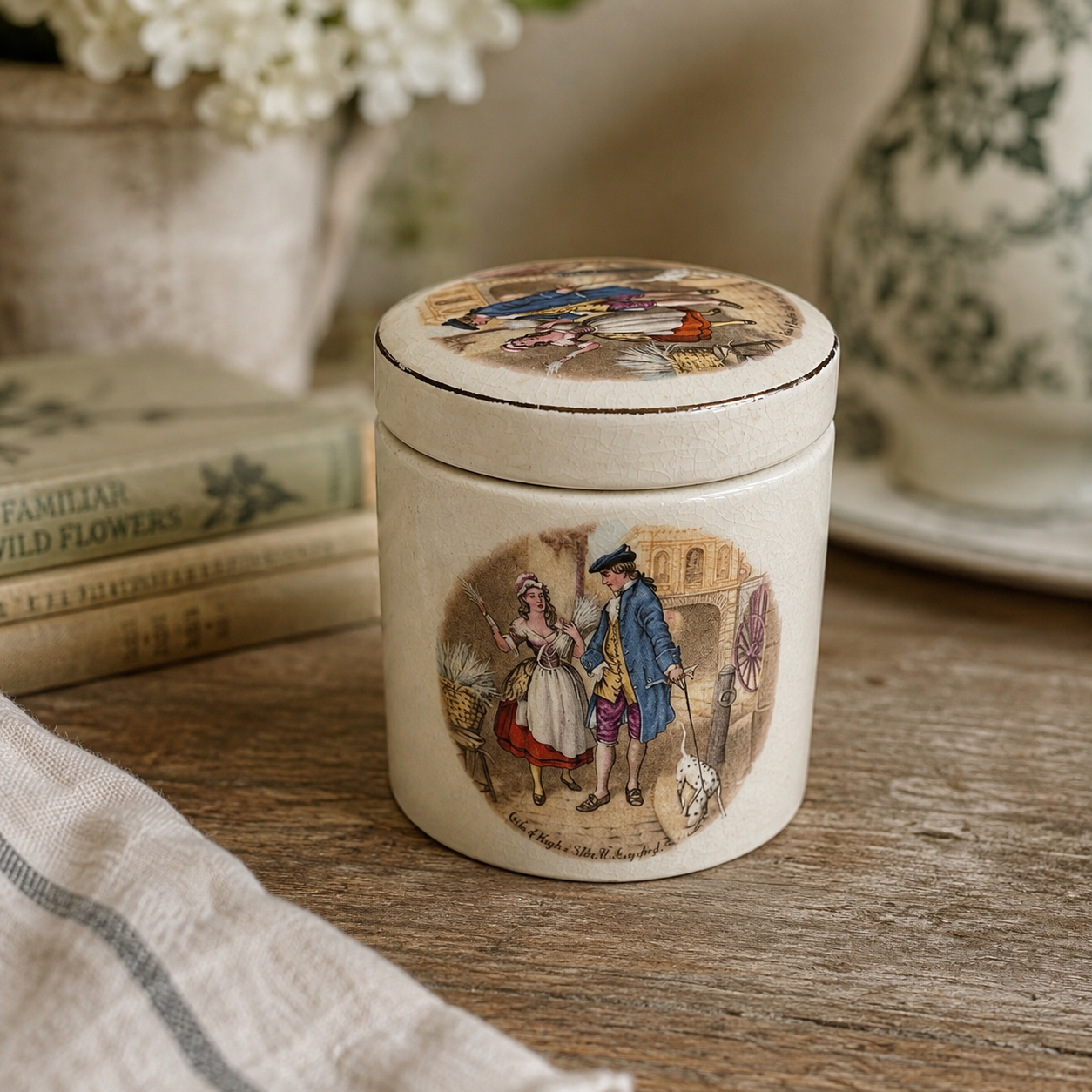 Vintage English Sandland Ware Frank Cooper Marmalade Jar
