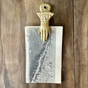 Victorian Brass glove desk clip