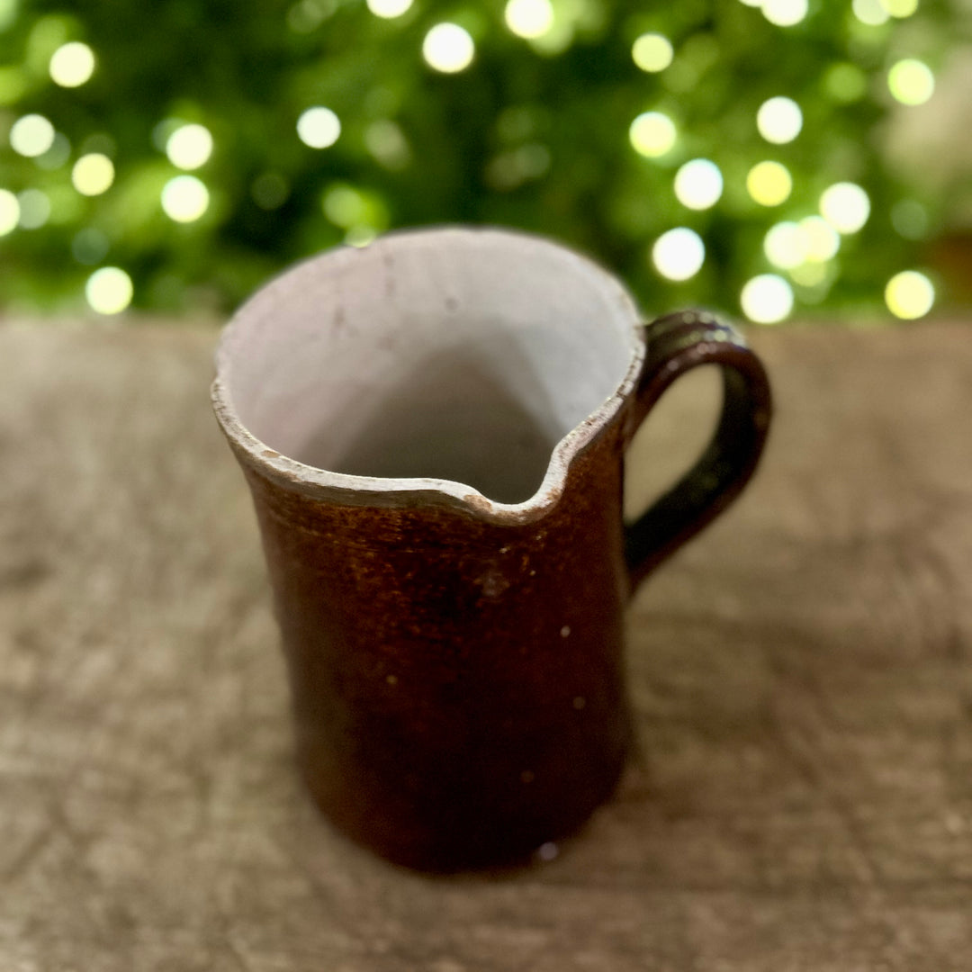 Antique English Treacle-Glazed Jug
