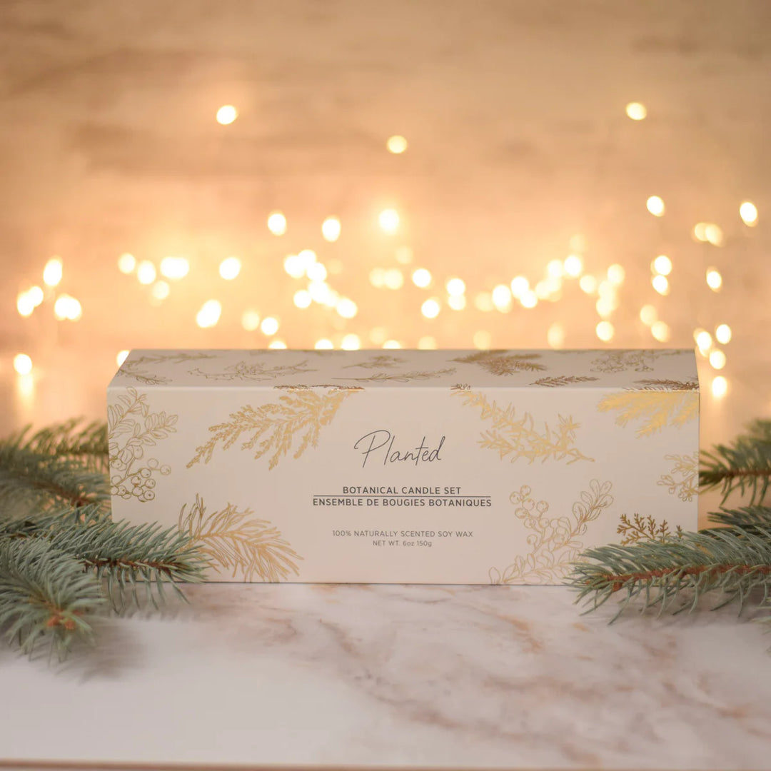 Petite Holiday Candle Quartet