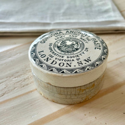 Gorcona Anchovy Paste Jar with Original Lid