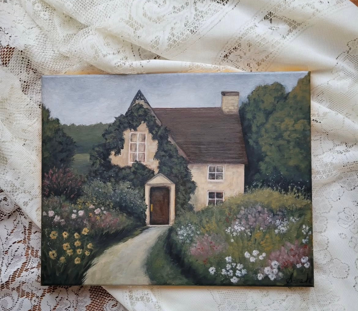 Home - framed original 11x14”