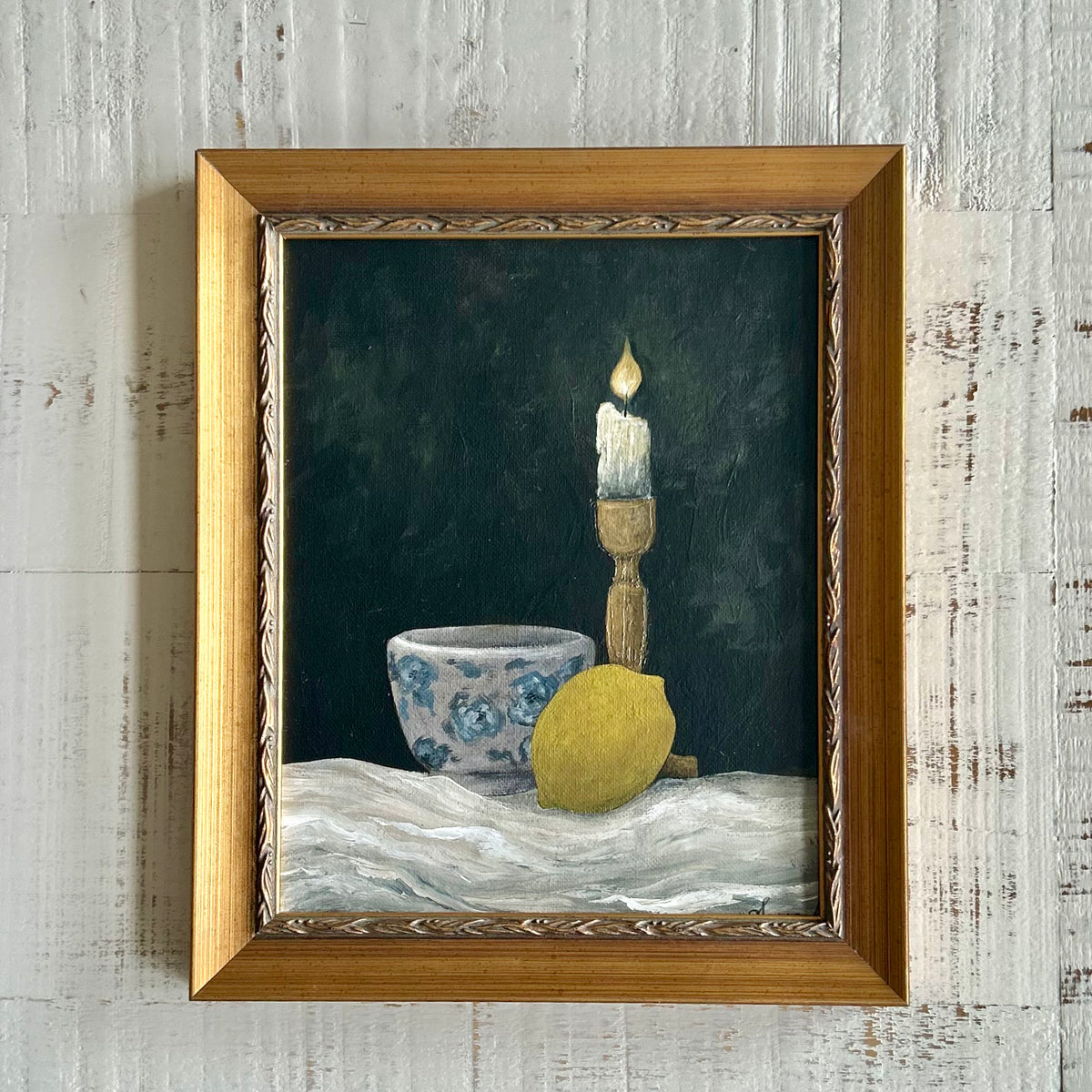 Candlelight-Framed Original 8x10”
