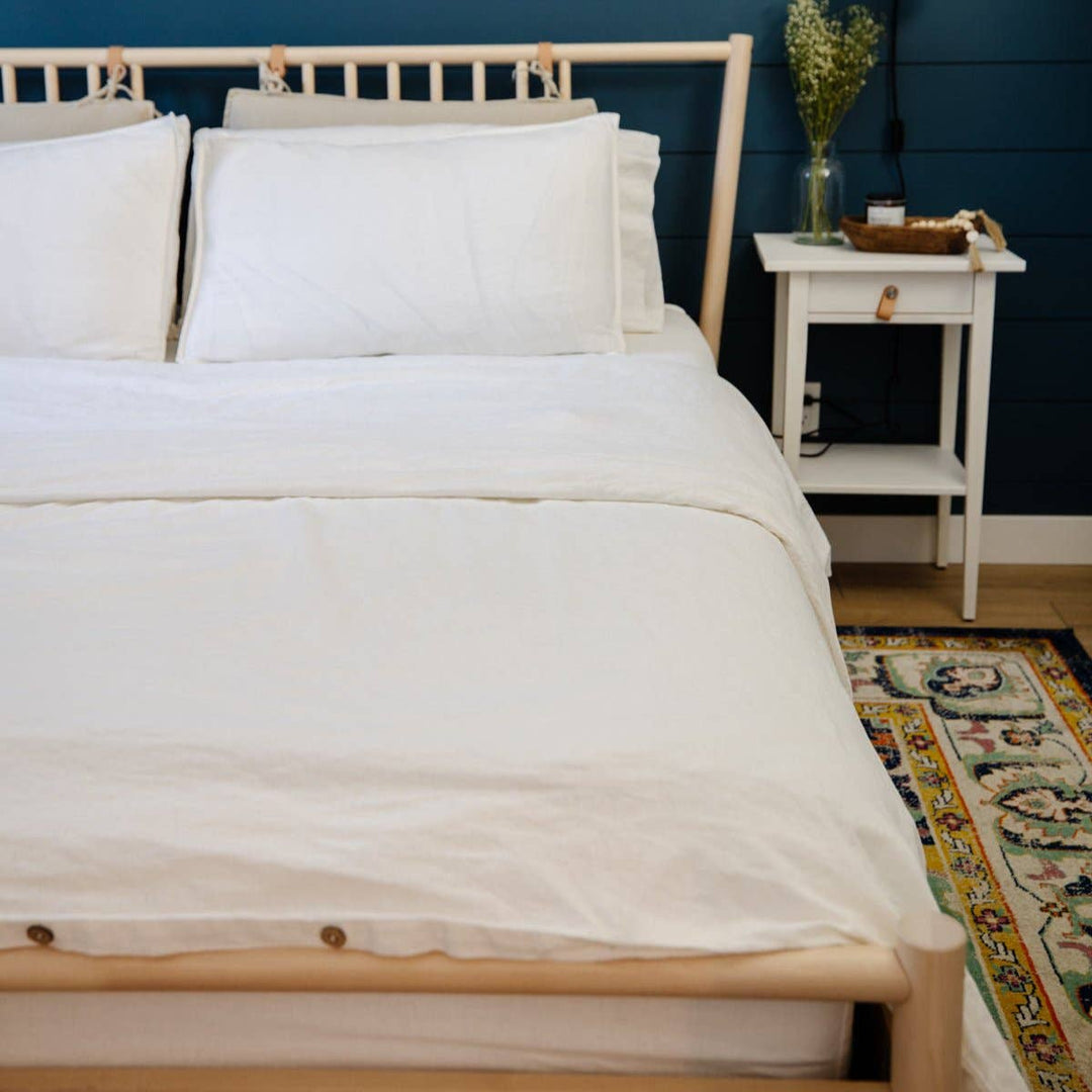Signature Linen Cotton Blend Duvet Cover Set