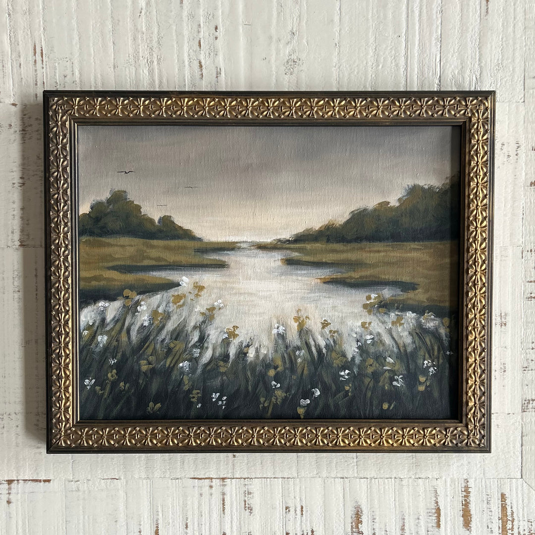 Still water, soft light