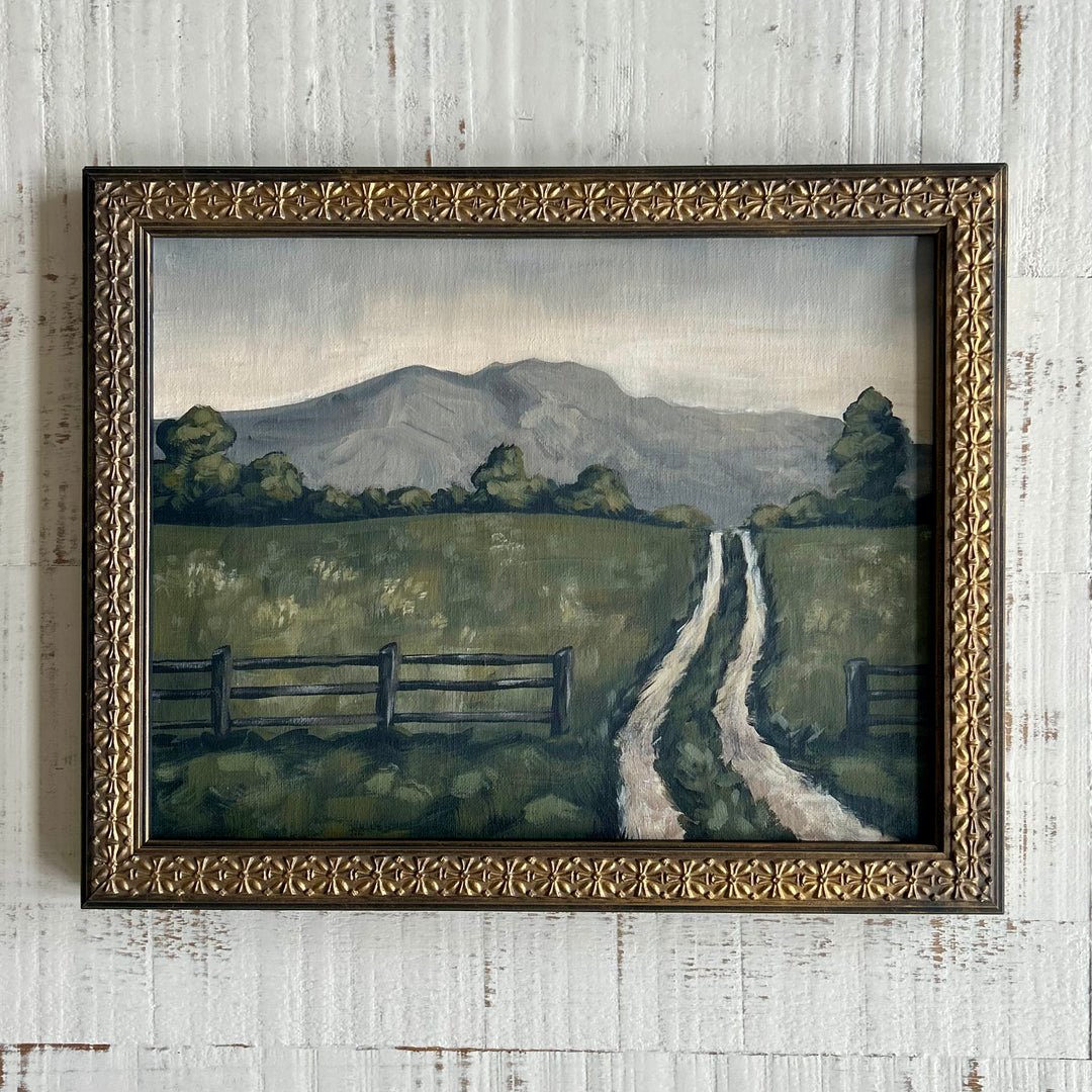 Where the road softens