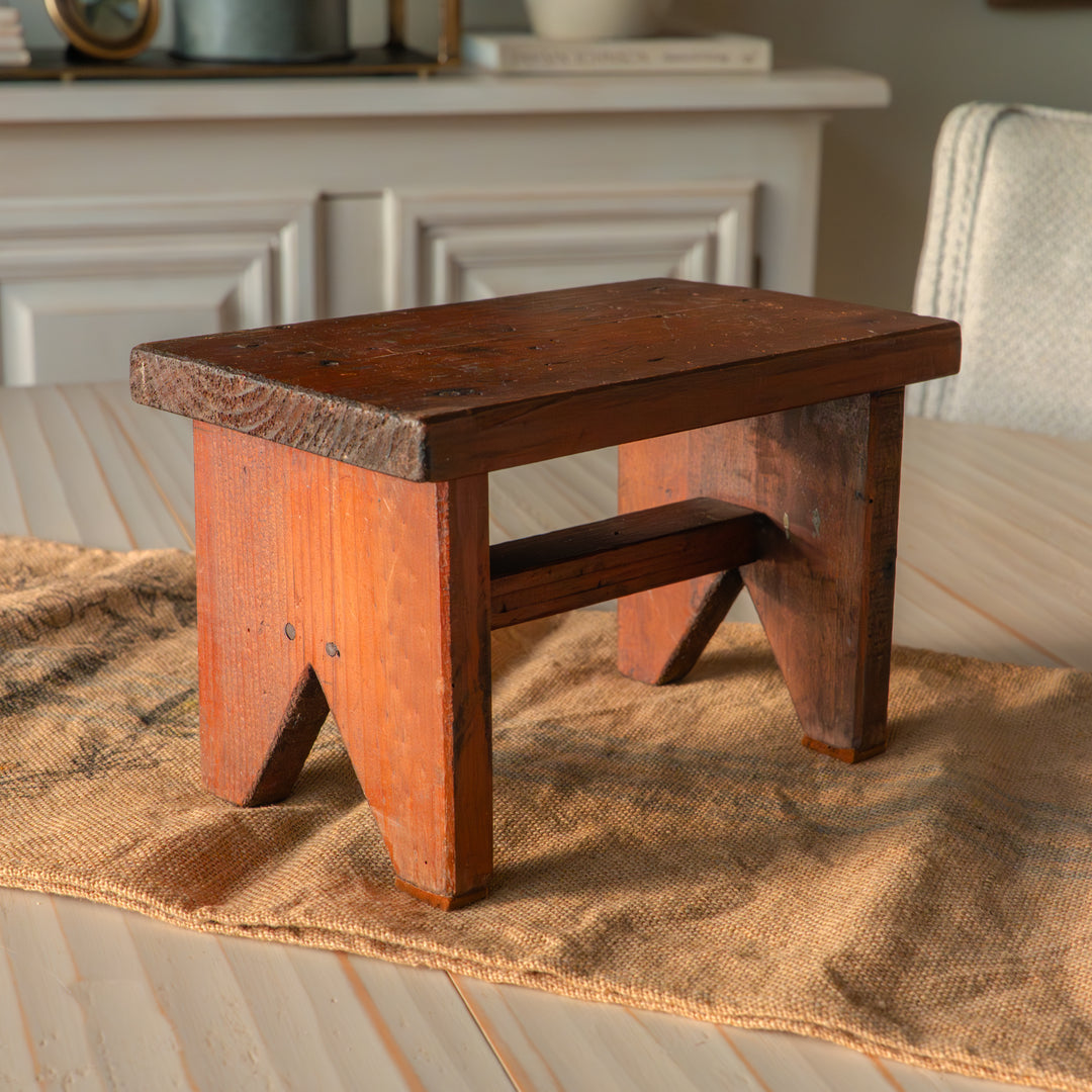 Vintage wooden stool