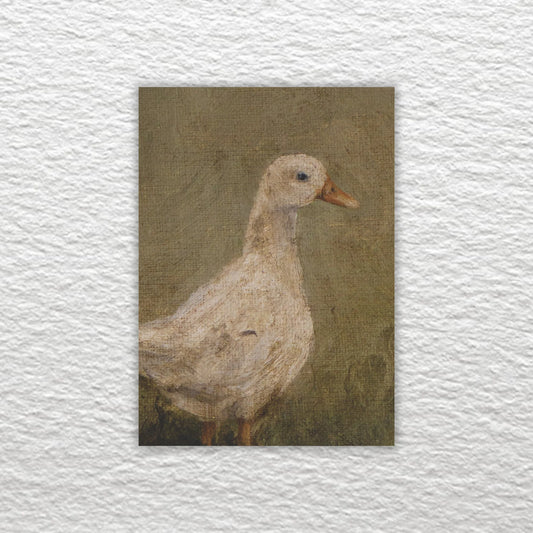 Gentle waddle (framed) 4x6”