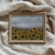 Sunflower Field (framed)