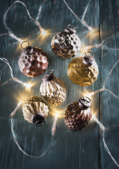 Glass Honeycomb Christmas Decoration