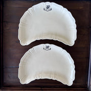 Antique English Parisian Ivory serving Dishes – Set of Two