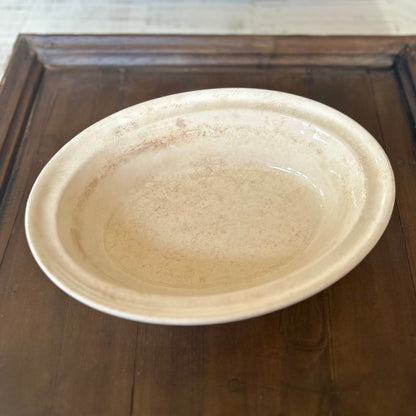 Antique English Ironstone Oval Baking Dish –  (c. 1920s–1930s)