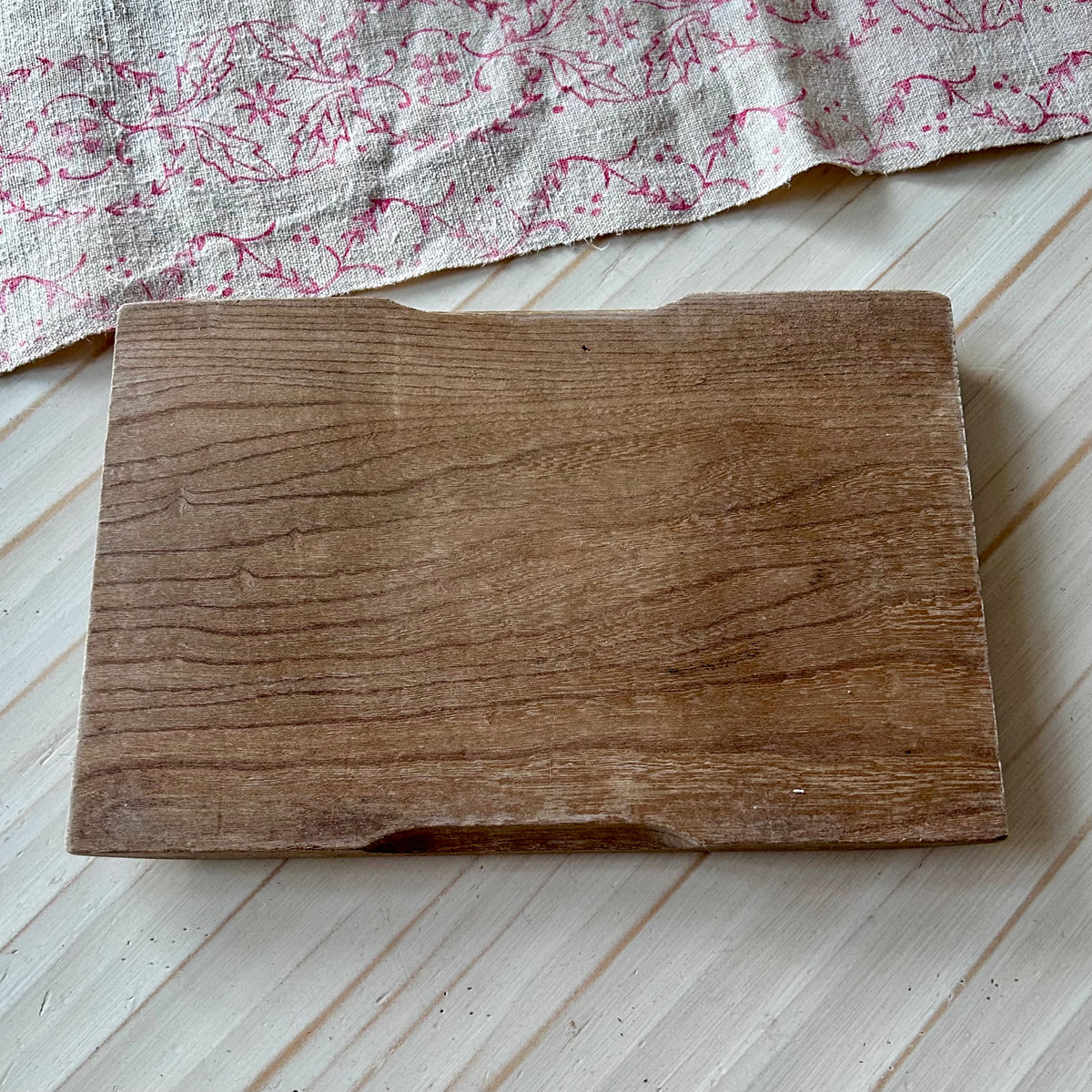Vintage European Hand-Carved Bread/Cheese Board