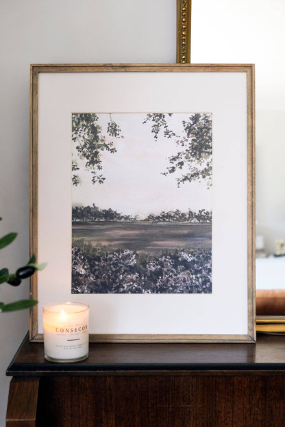 Morning Meadow (framed)