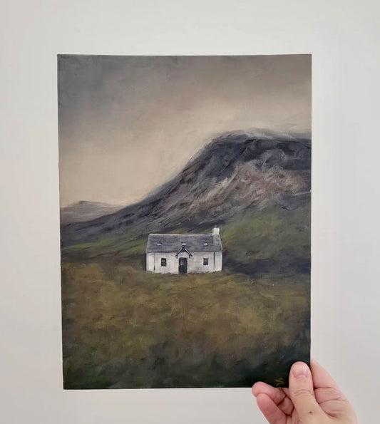The Quiet Place-Framed Original 9x12”