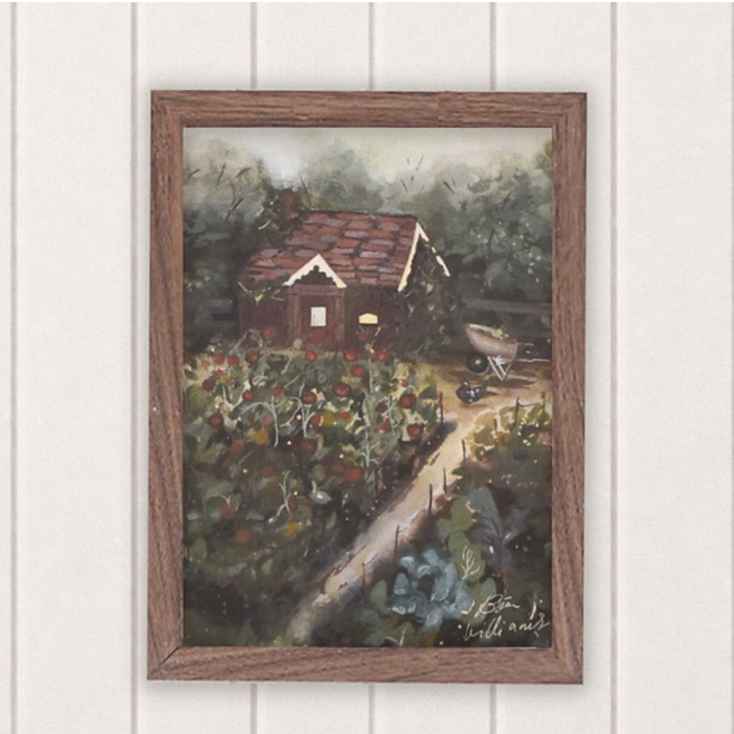 Le jardin de grand-mère. Grandmother’s Garden