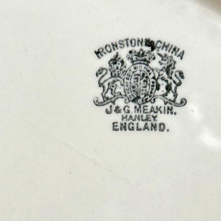 Antique J. & G. Meakin Ironstone Platter | England, c. 1900