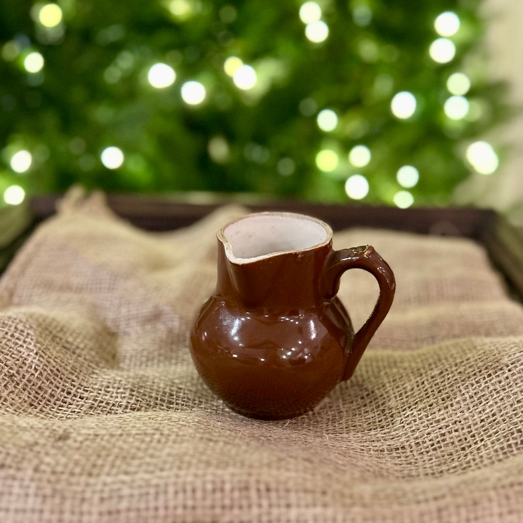 Petite Brown Glazed jug