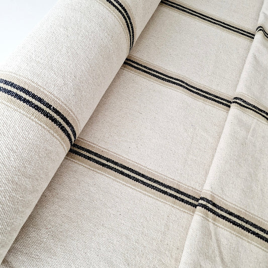 Heavy weight grain sack cotton fabric