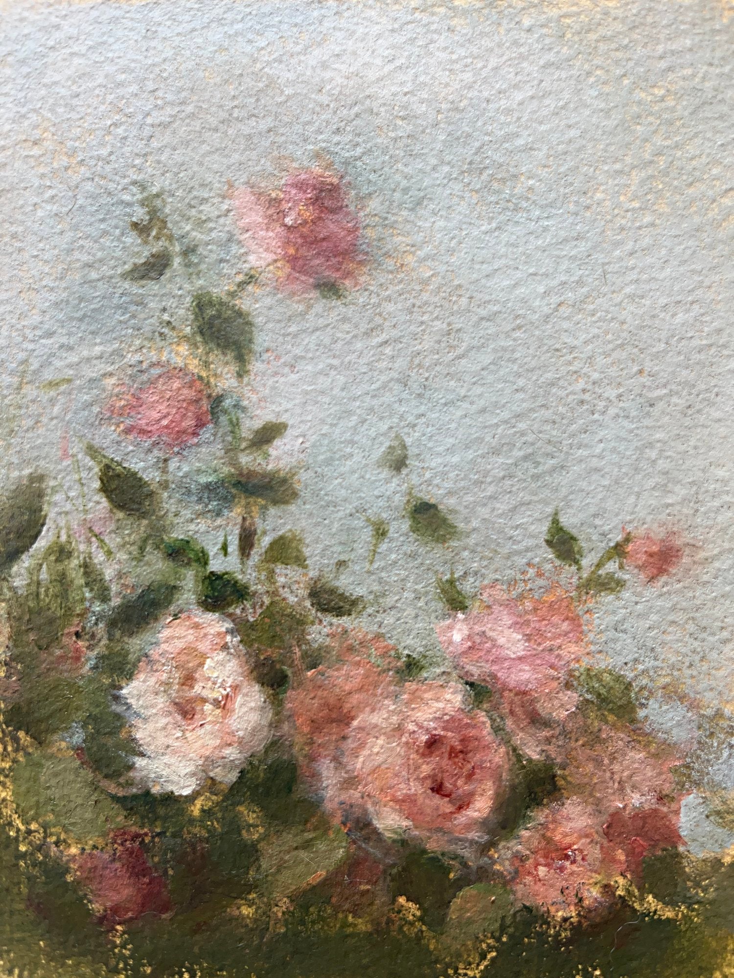 Eden Rose chorus framed fine art print 5x7”