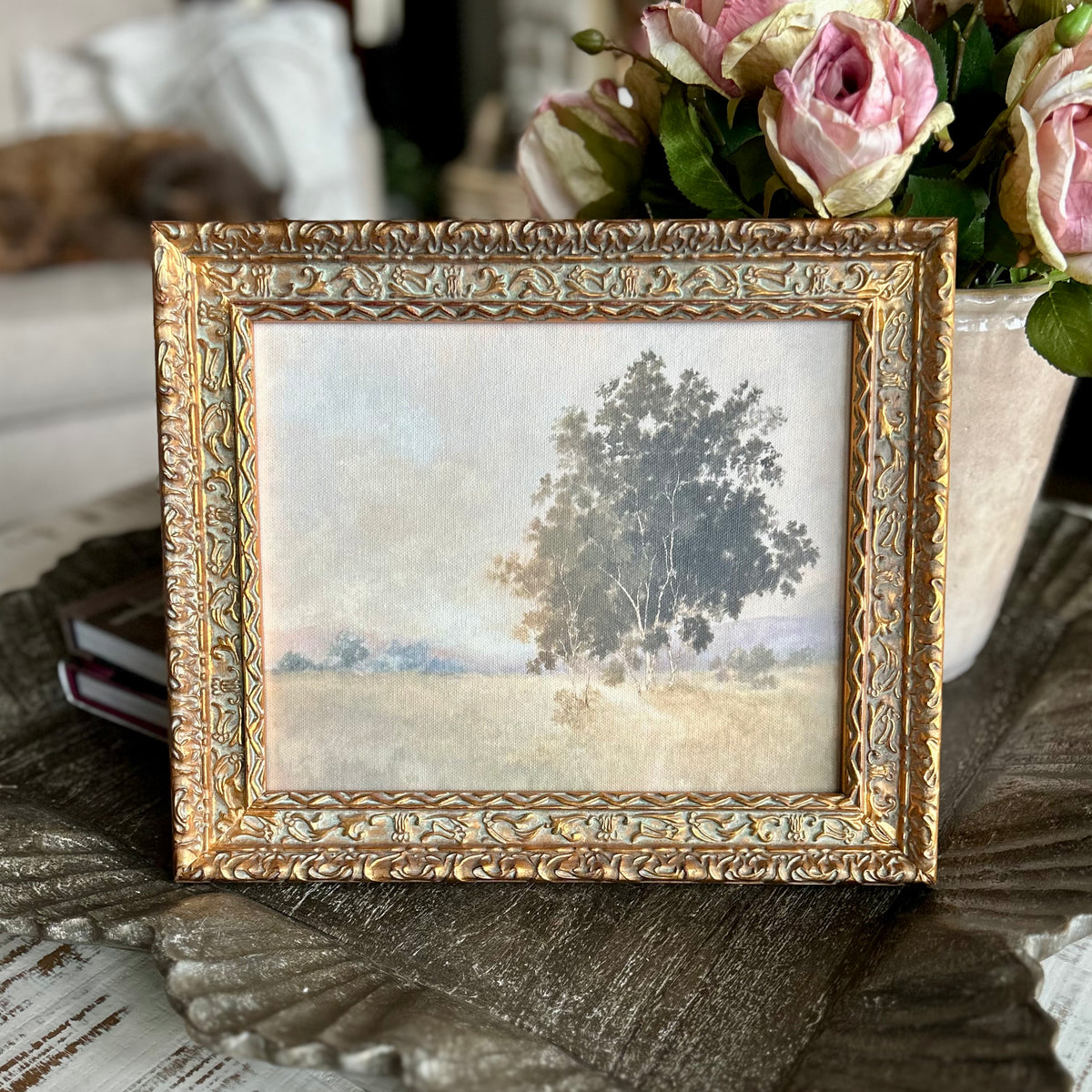 We woke to a dream framed fine art print