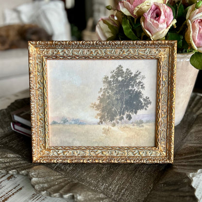 We woke to a dream framed fine art print