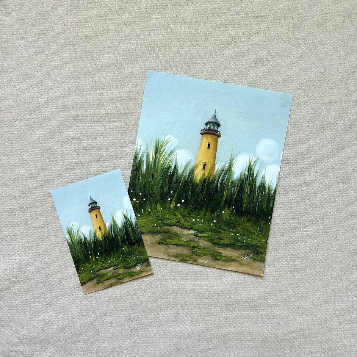 "Yellow of the Harbor" Fine Art Print