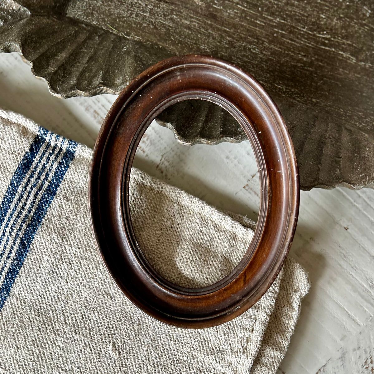 Antique French Oval Frame