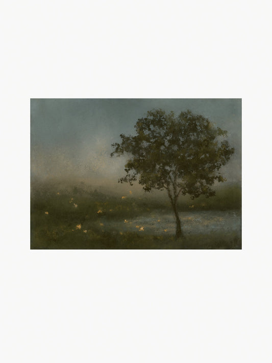 Firefly Dance-Framed Fine Art Print 8x10”