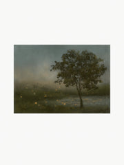 Firefly Dance-Framed Fine Art Print 8x10”