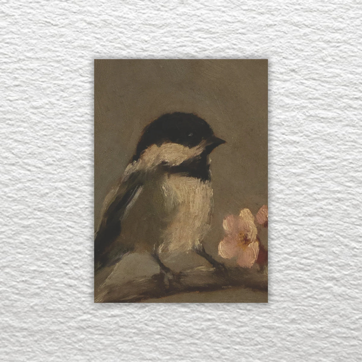The keeper in antique English frame
