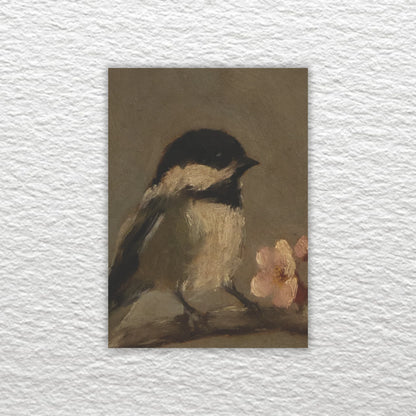The keeper in antique English frame