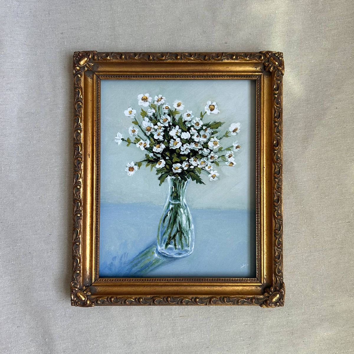 "Grocery Store Flowers" Fine Art Print (framed)