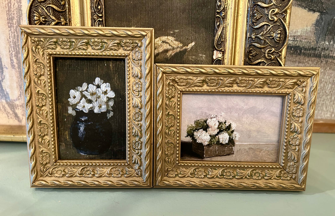 Miniature floral set