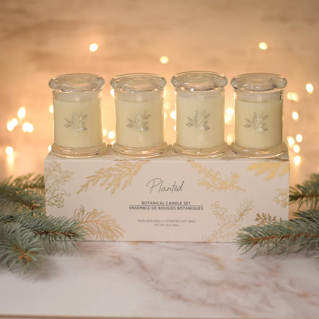 Petite Holiday Candle Quartet