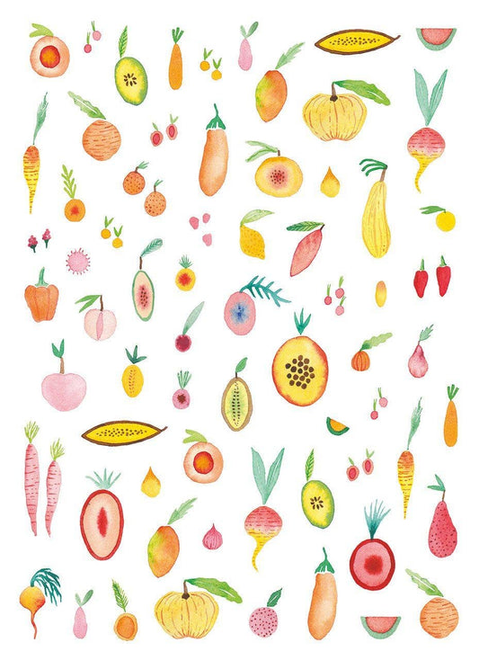 Moisson - Linge a vaisselle / Harvest Tea Towel