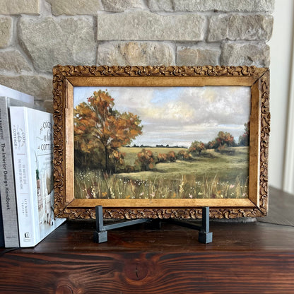 Changing leaves in French antique frame