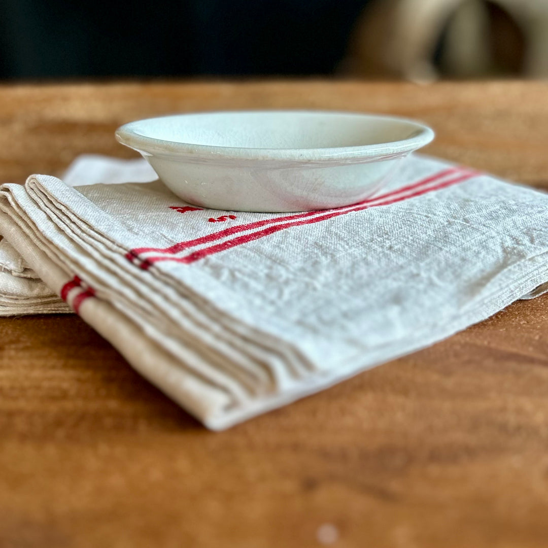 Vintage English Ironstone Soap Dish | John Maddock & Sons