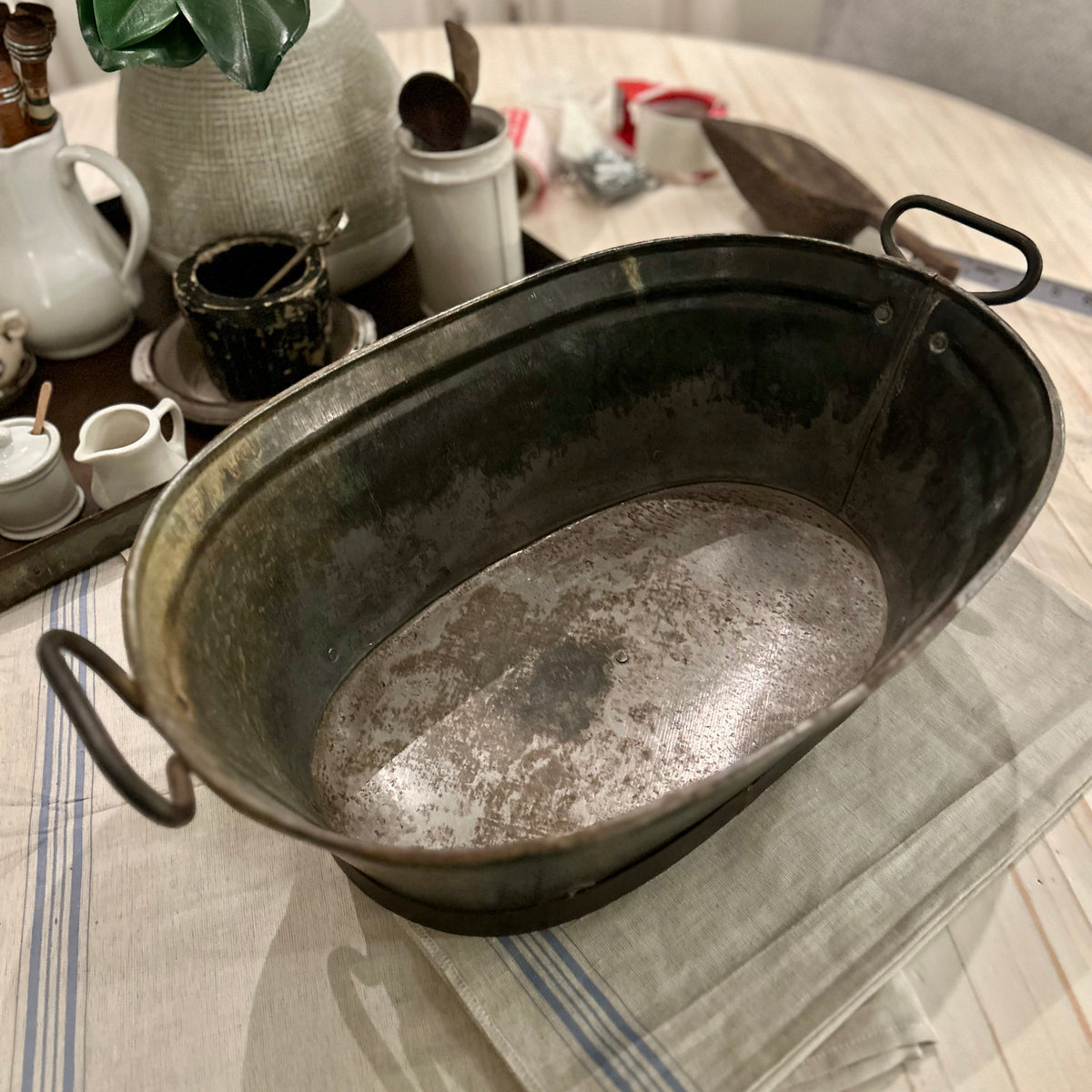 Horsemark Zinc Utility Tub