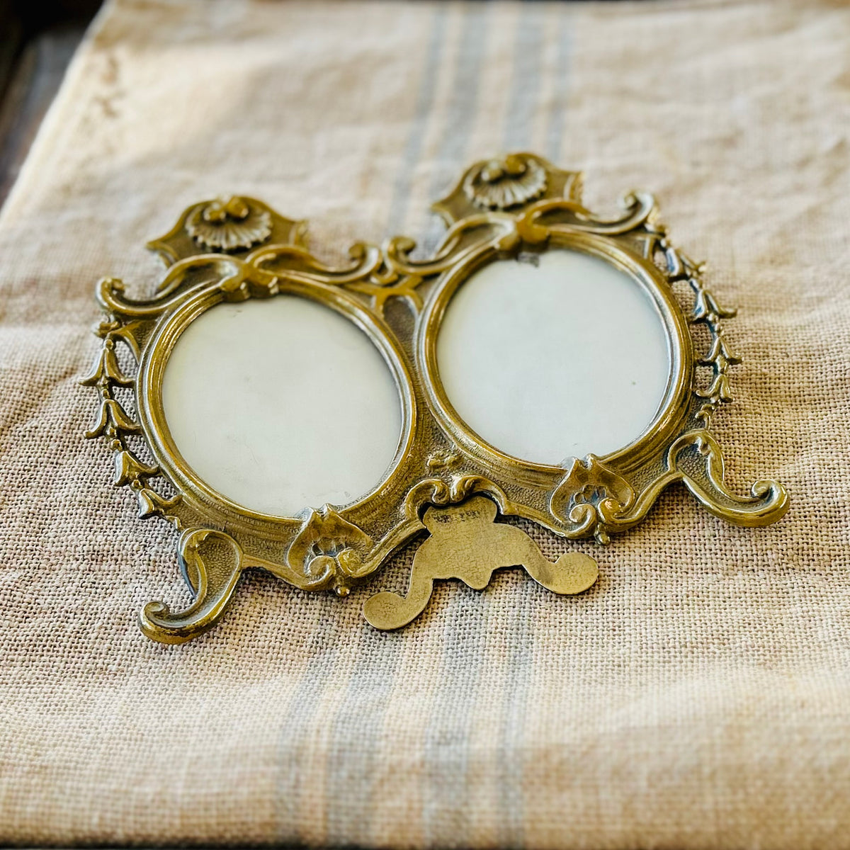 Antique Double Rococo Frame