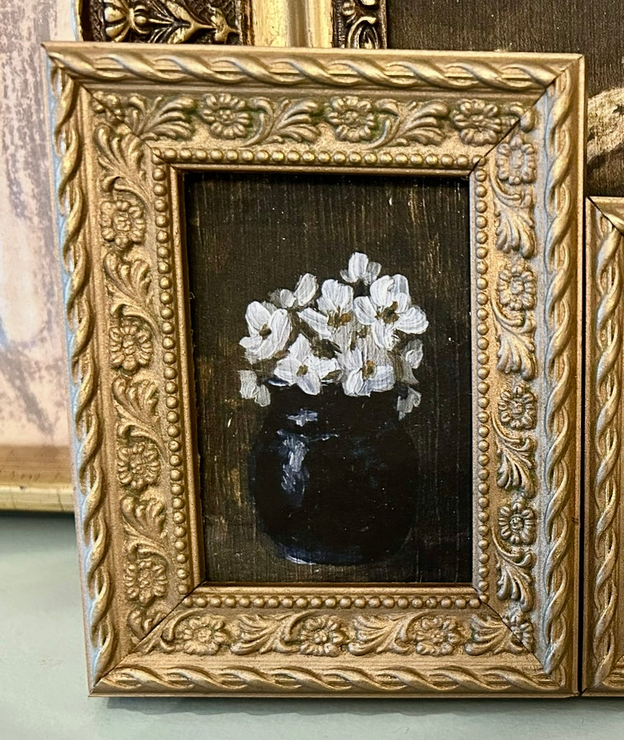 Miniature floral set