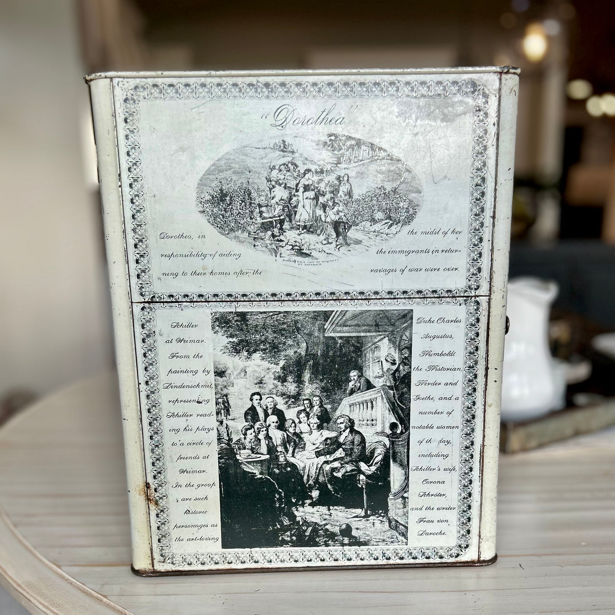 Schepp’s “Lotte and Dorothea” Cake Box, circa early 1900s