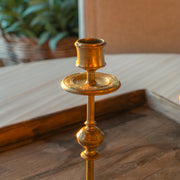 Antique French Brass Candlestick