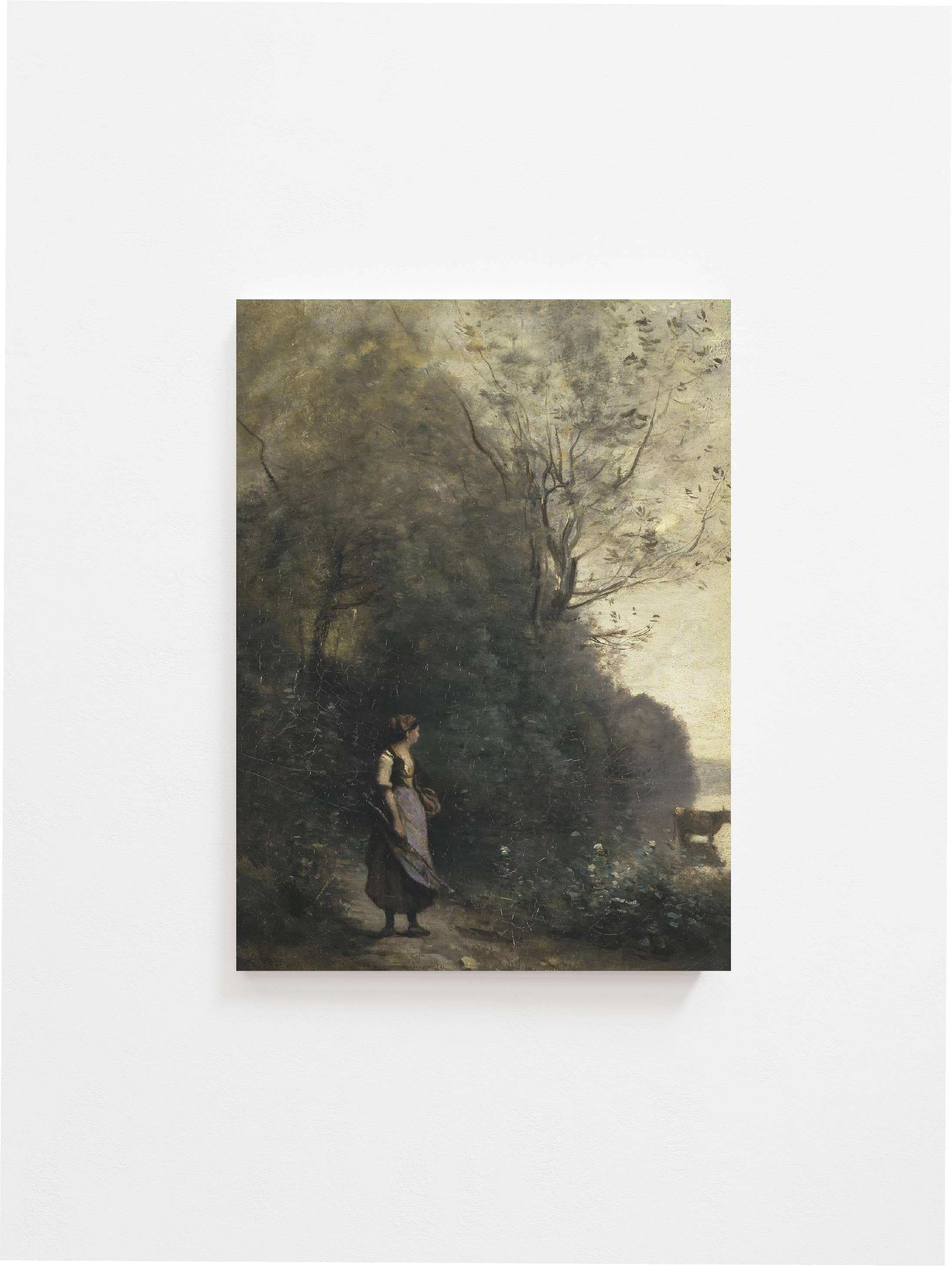 Wander Vintage Art Print (framed)