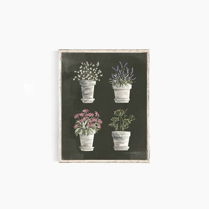 Potted Herb Chart
