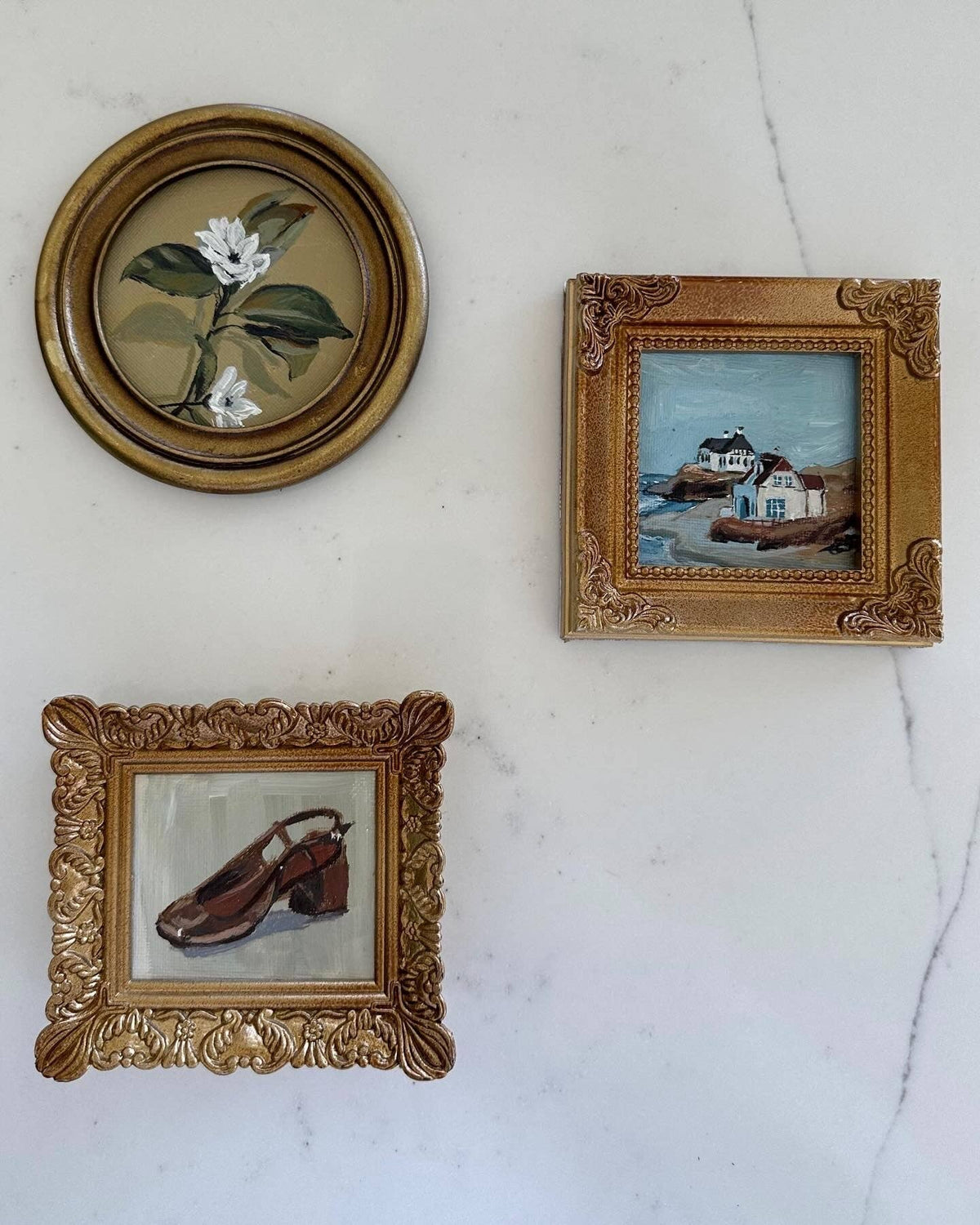 "Magnolia Mini"(framed)